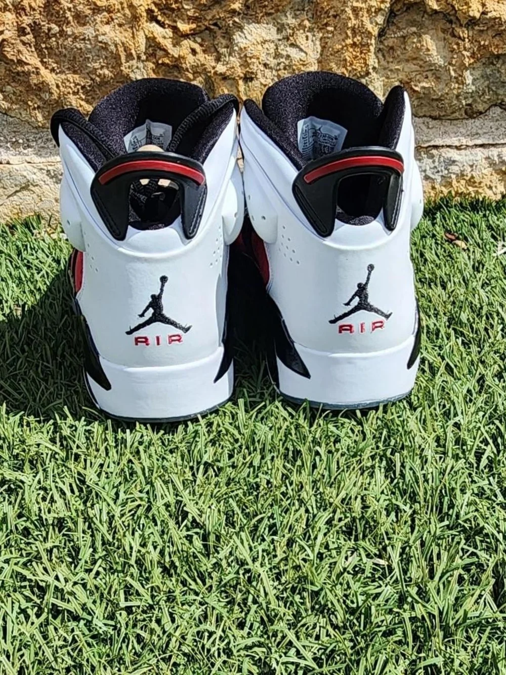 Air Jordan 6-17-23 Black/Red/White Basketball Shoes